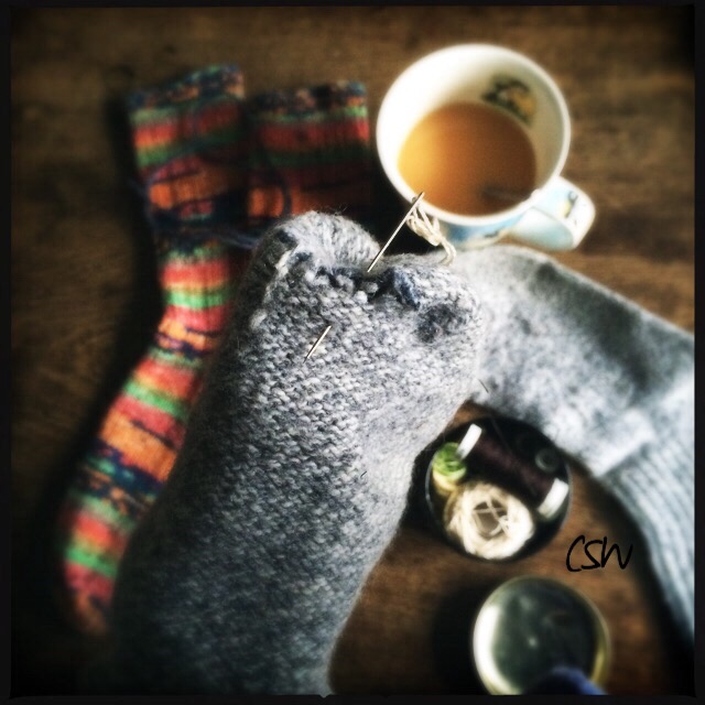 Mending Socks