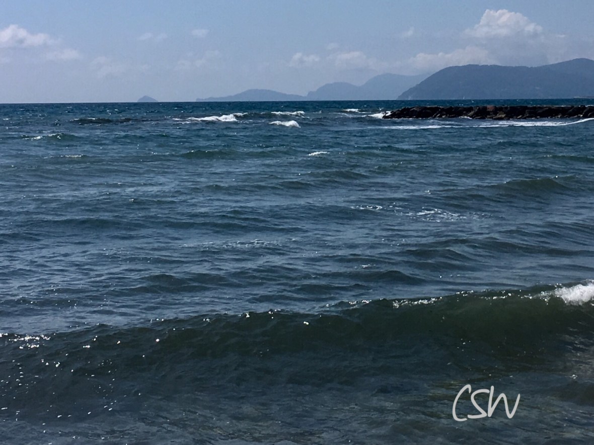 The mediterranean sea in Massa