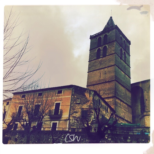 A church in Sineu, Mallorca