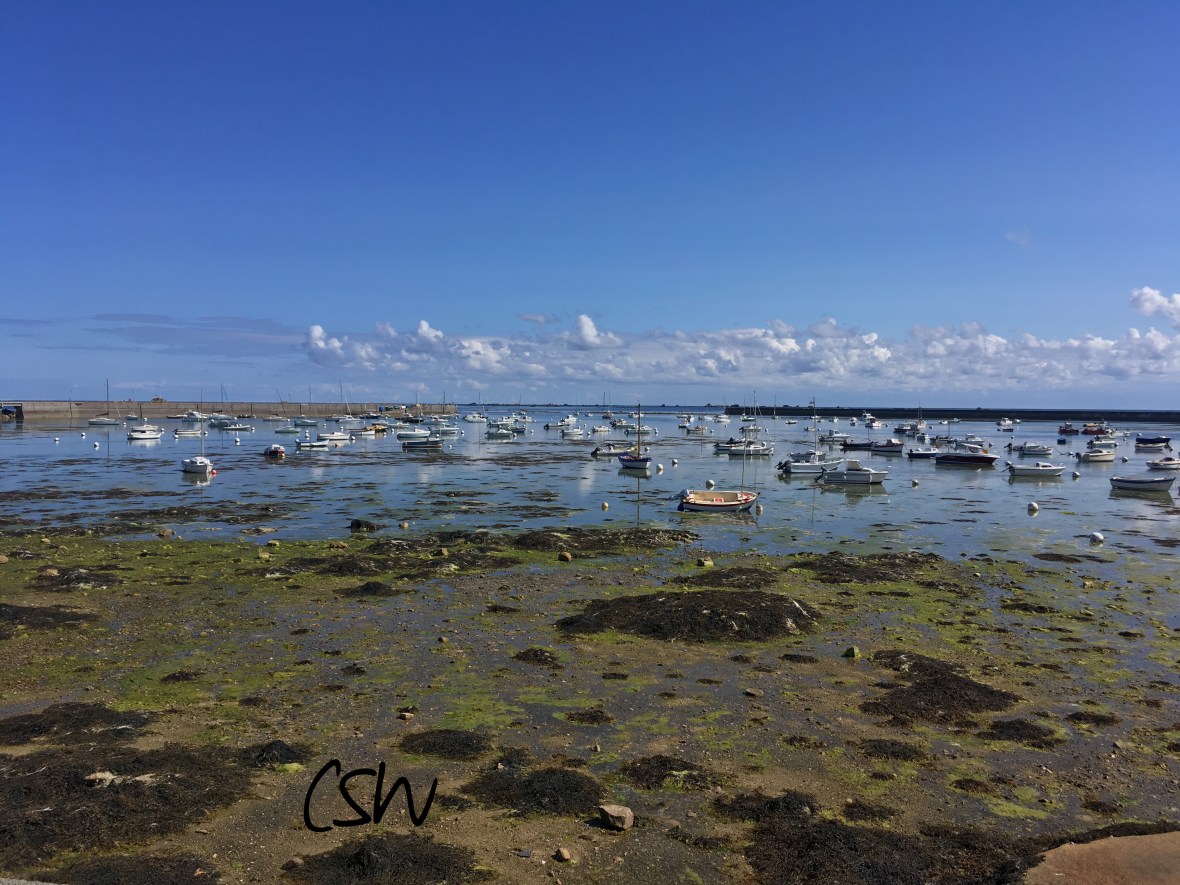 Penmar'ch Harbour at low tide