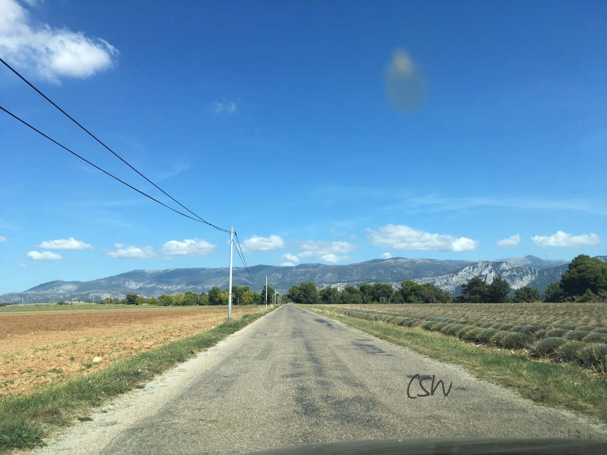 A quiet road near Lac de Sainte Croix