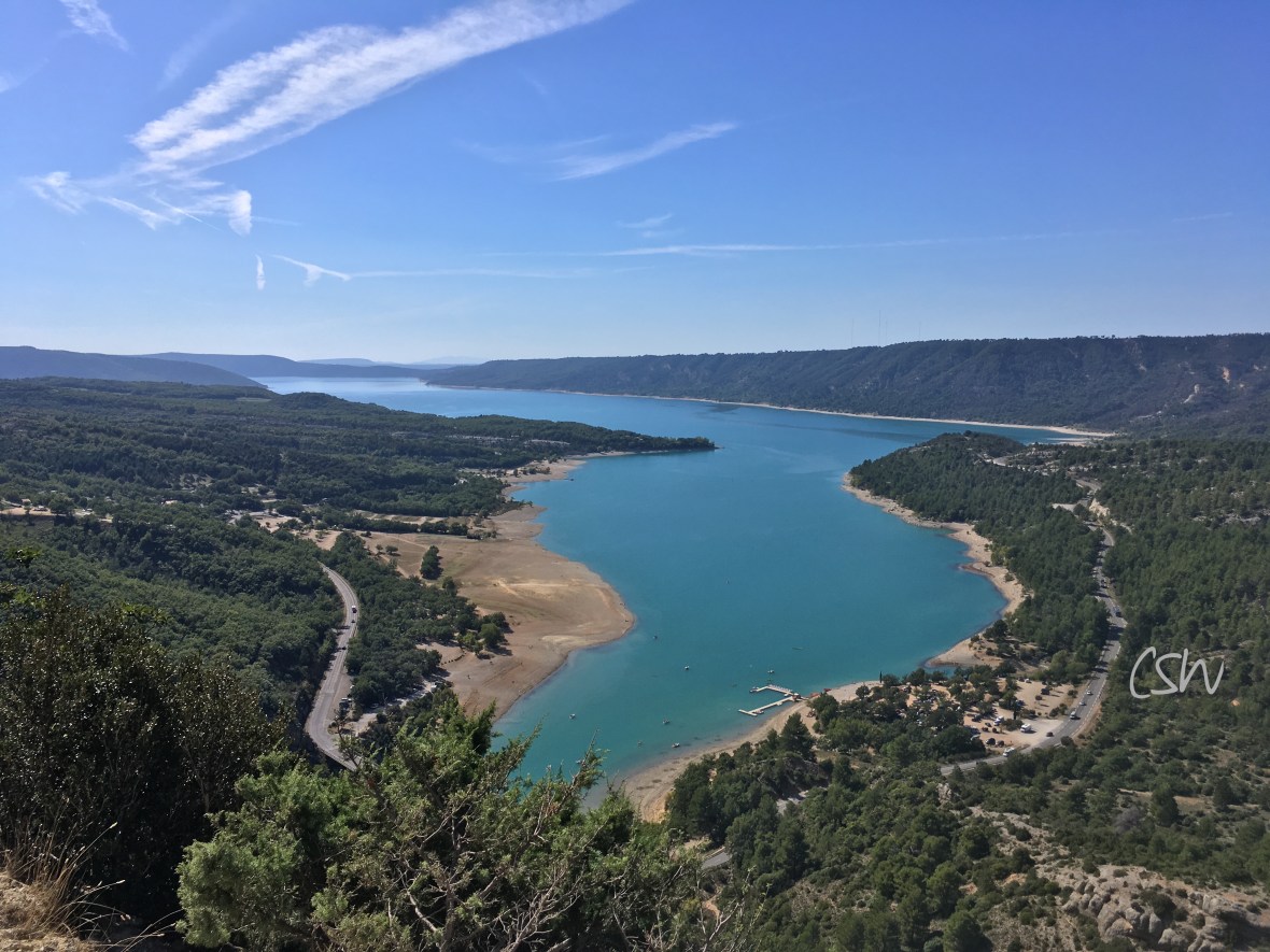Lac de Sainte Croix - beautiful from all angles.