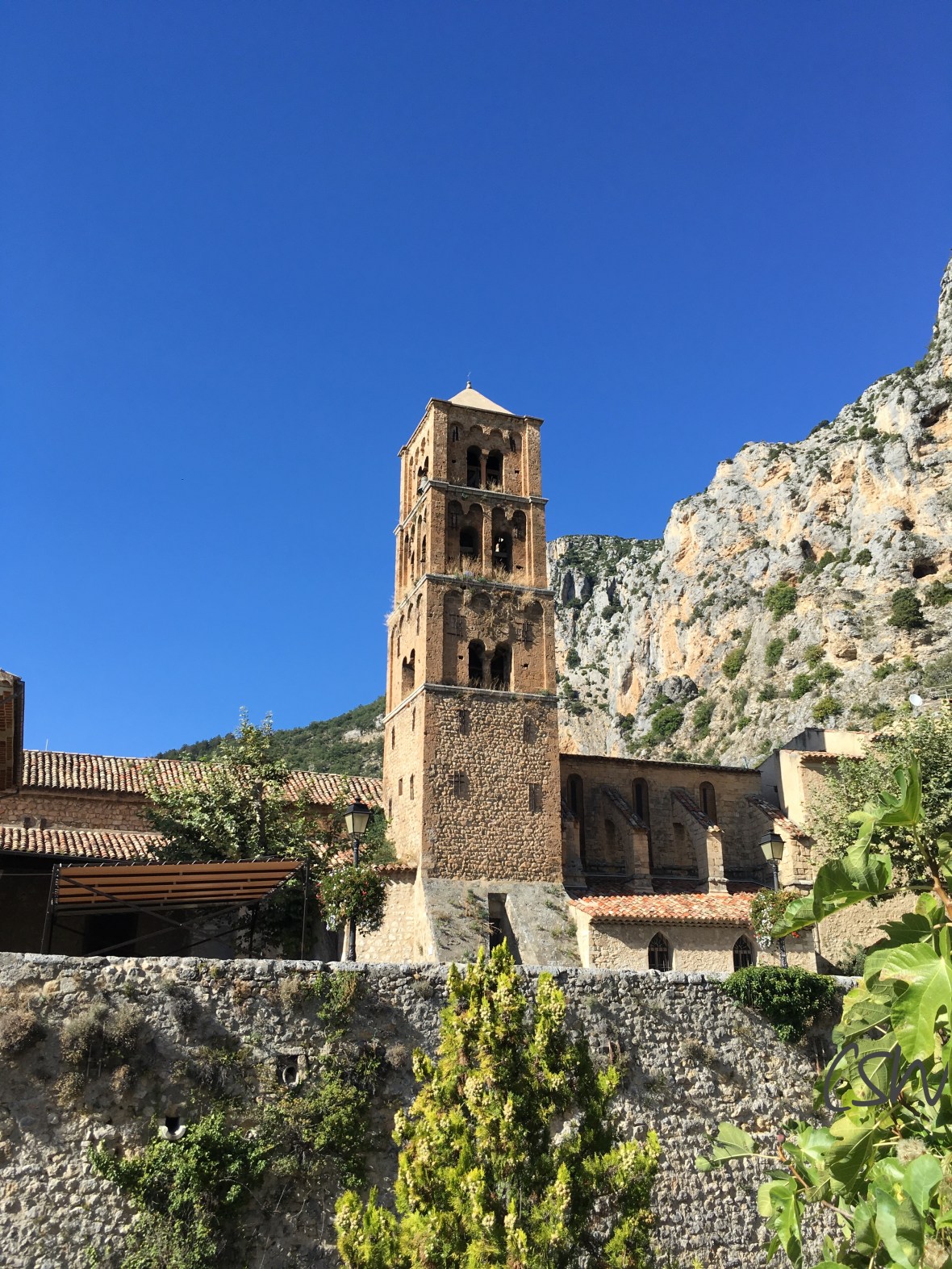 Moustiers-Sainte-Marie, one of the 