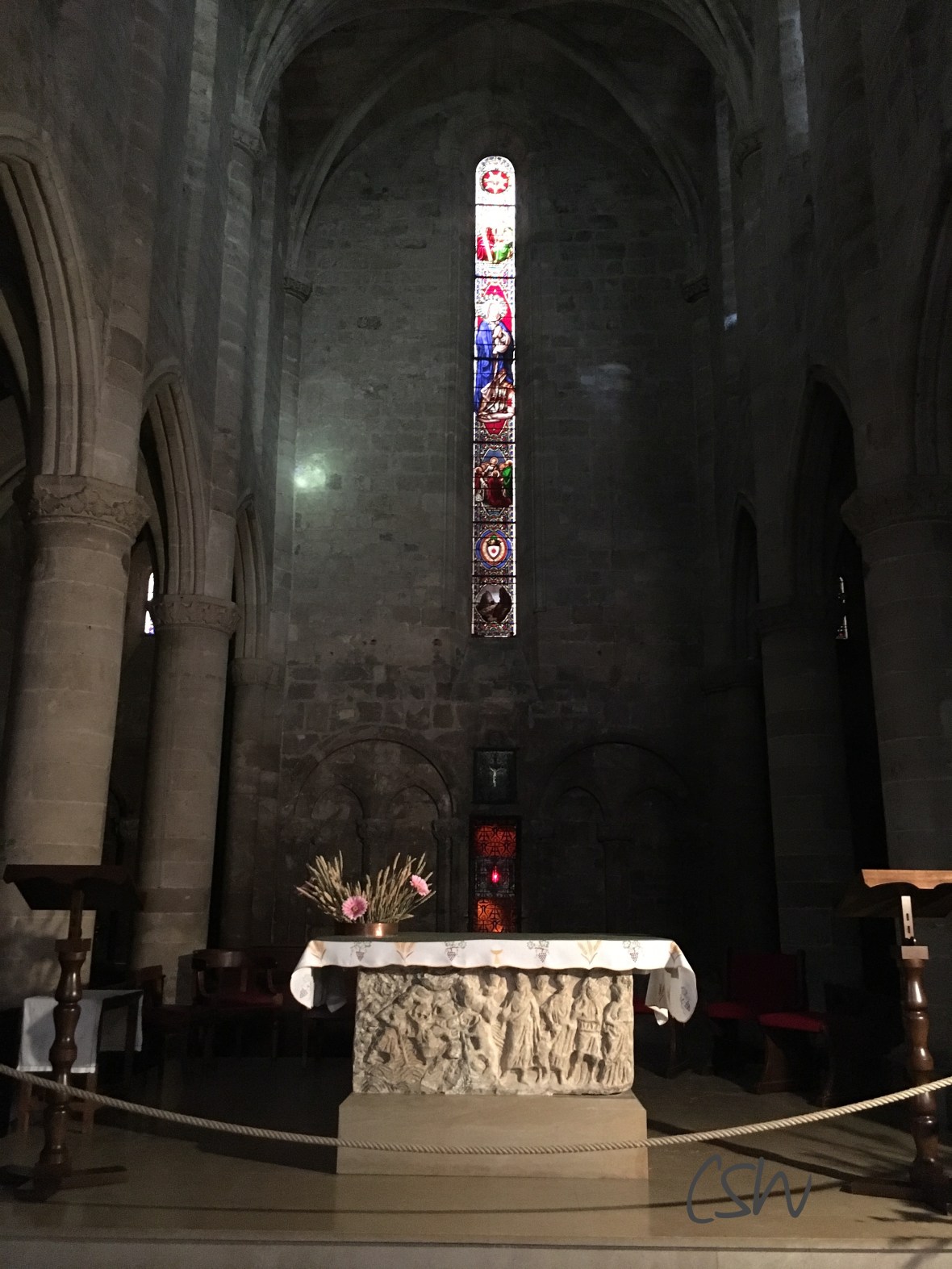The Church in Moustiers